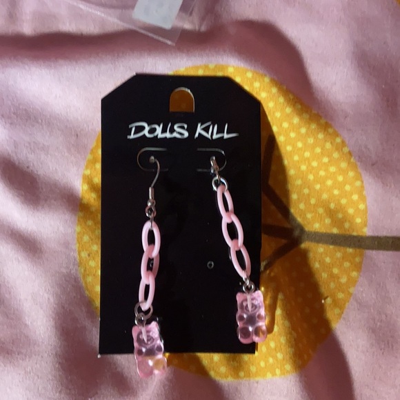 Dolls Kill Jewelry Dollskill Choker Necklace Earring 3items Poshmark